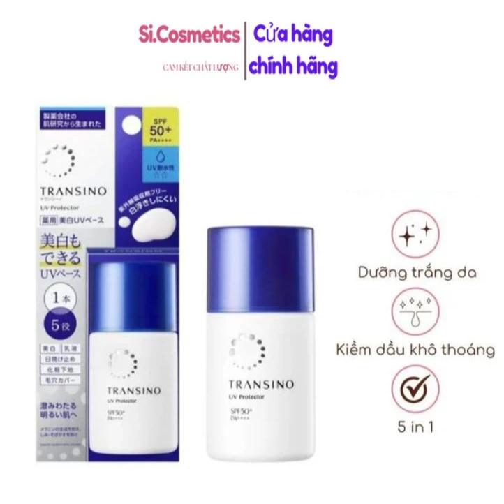 Kem chống nắng Transino Whitening UV Protector hỗ trợ dưỡng trắng, dưỡng ẩm (30ml)