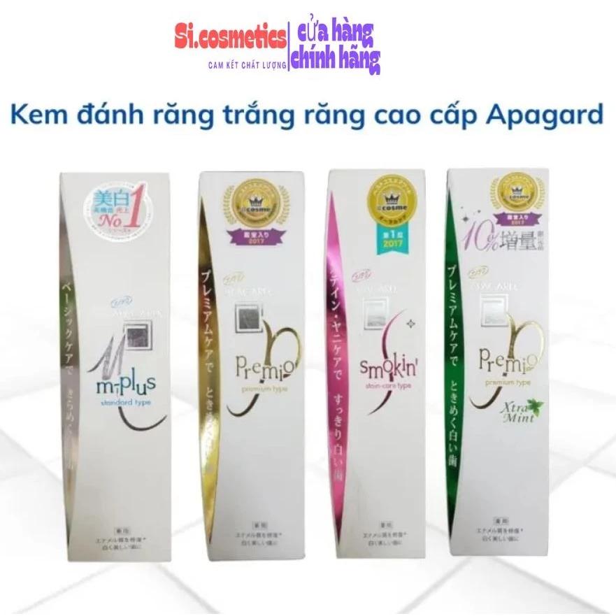 Kem đánh răng Apagard Nhật Bản siêu trắng