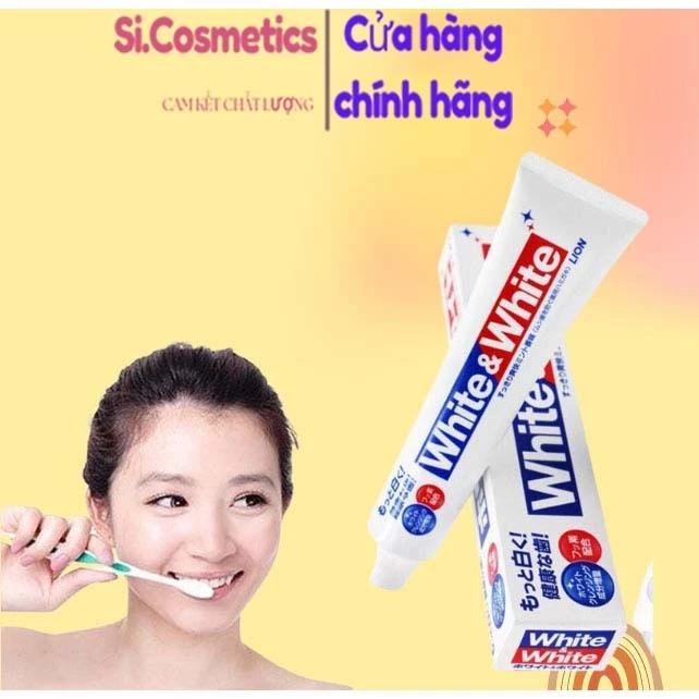 Kem Đánh Răng White And White Lion 150g Của Nhật