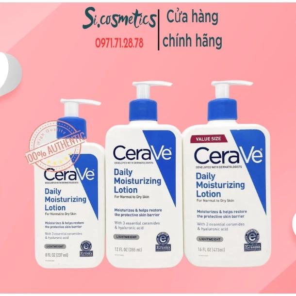 Kem dưỡng CeraVe Daily Moisturizing Lotion 237mL - 473ml
