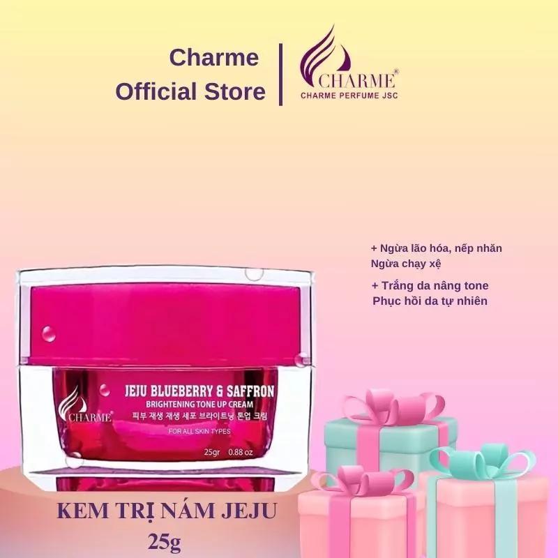 Kem dưỡng da mặt Charme Jeju Blueberry & Saffron 25g