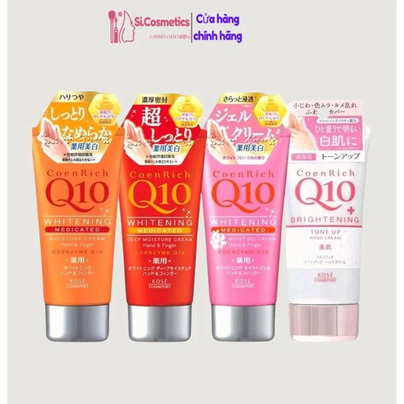 Kem Dưỡng Da Tay Q10 Mềm Mịn Kose Hand Cream Nhật Bản Tuýp 80g