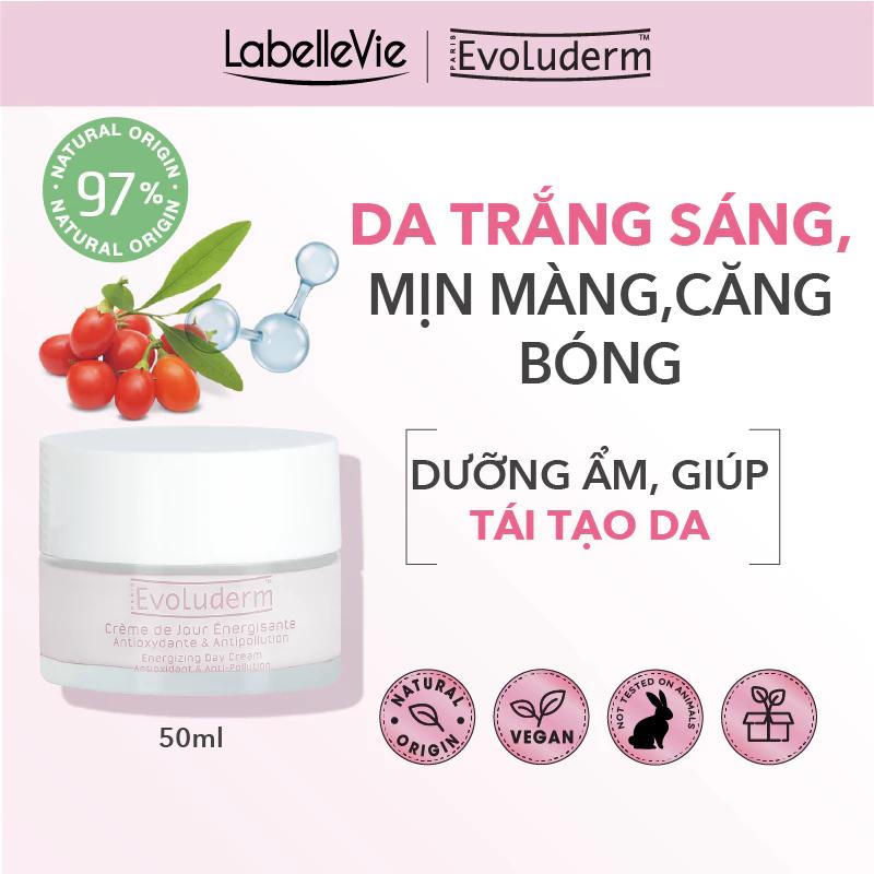 Kem dưỡng trắng da ban ngày Evoluderm bổ sung Collagen và Vitamin cho làn da rạng rỡ 50ml