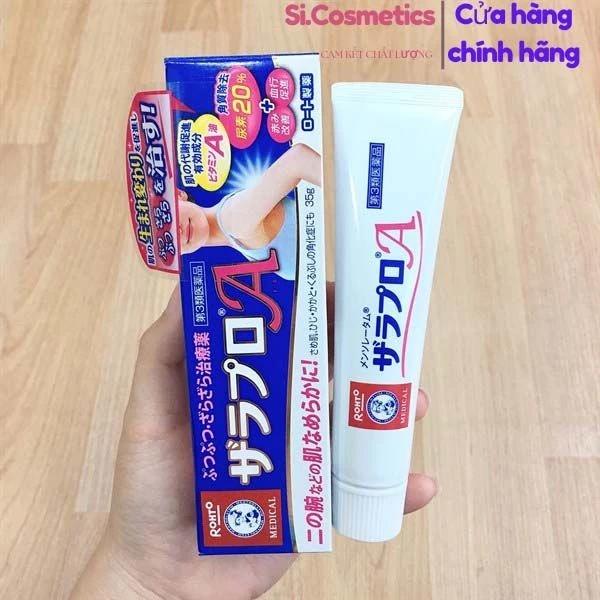 Kem nang lông Zaraporo Rohto 35g Nhật Bản