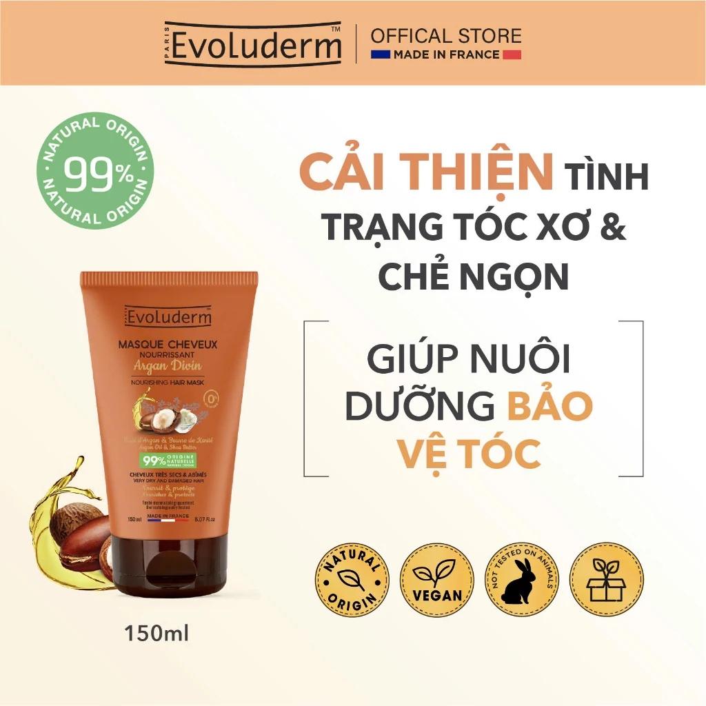 Kem ủ Evoluderm dành cho tóc rất khô và hư tổn 150ml