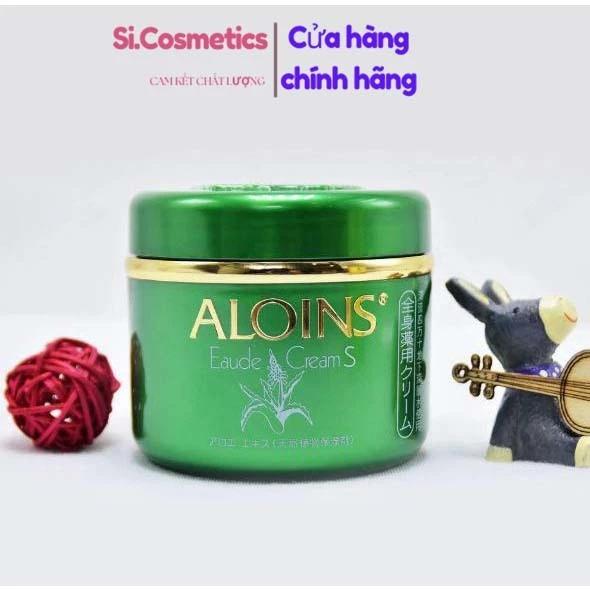 Kem Xanh Lô hội Aloins Eaude Cream Dưỡng Da Toàn Thân Hàng Nhật Bản