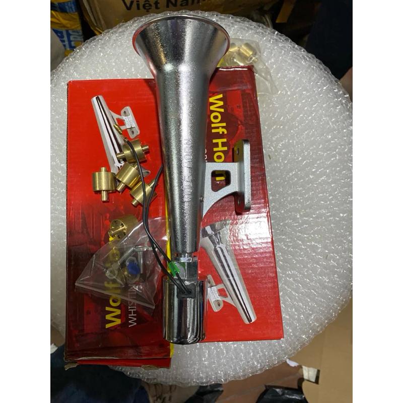 kèn chim, còi hơi tiếng chim, lõi đồng thay thế cho xe có bình hơi 12v 24v