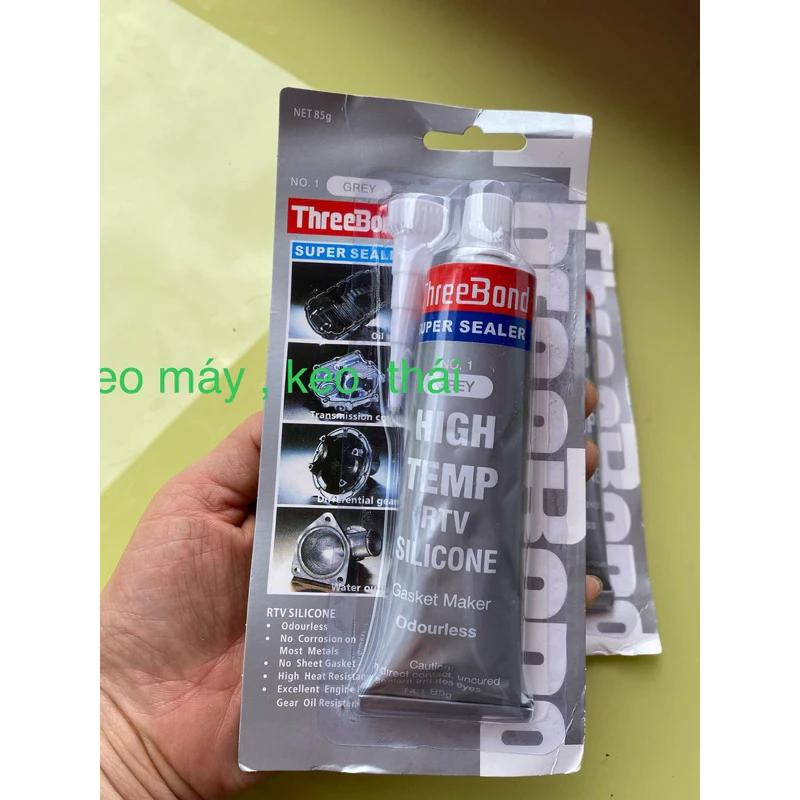 Keo silicon, keo gắn mặt máy cao cấp threbon, gray 3+3