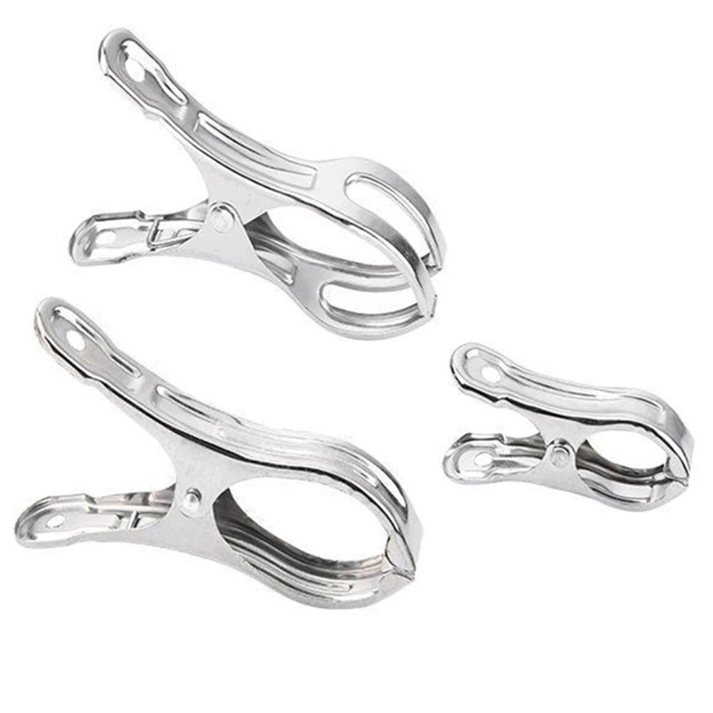Kẹp càng cua inox, móc phơi quần áo treo đồ đa năng giá rẻ
