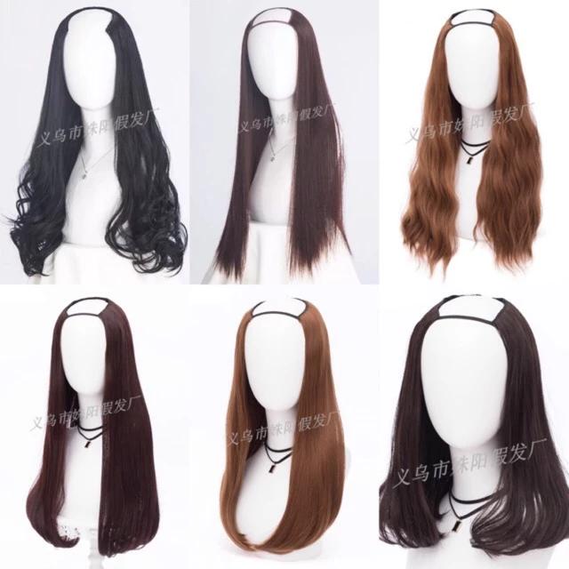 KẸP TÓC GIẢ NỬA ĐẦU CHỮ U CÁC LOẠI LƯỚI HOA CAO CẤP NHẤT SỈ TOÀN QUỐC