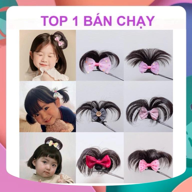 KẸP TÓC NƠ CHO BÉ/ CHỎM TÓC CÂY DỪA SIÊU XINH SỈ TOÀN QUỐC