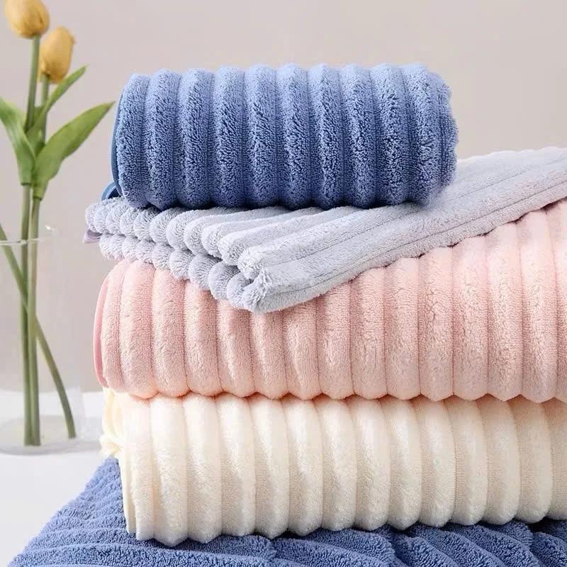 Khăn Mặt Lông Cotton HM40 Dệt Thấm Hút , Khăn lau mặt mềm mịn