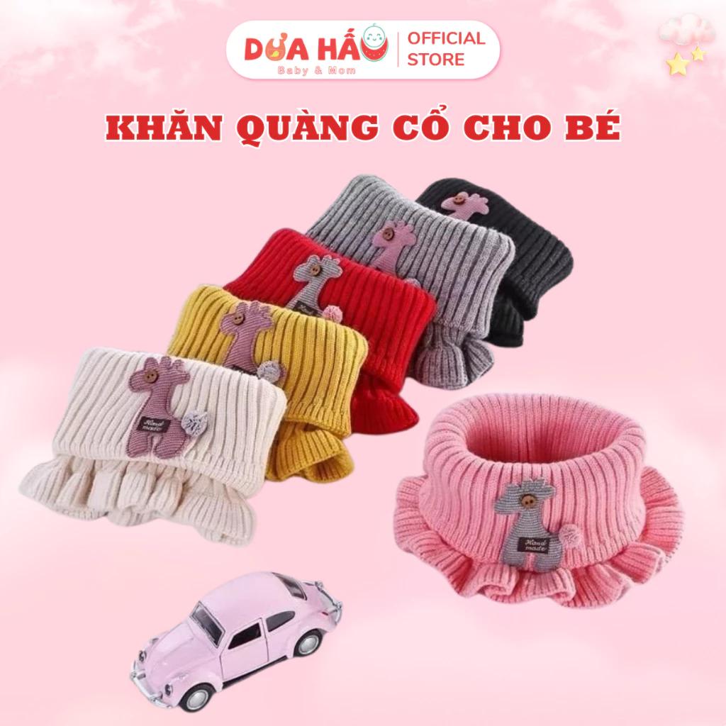 Khăn Quàng Cổ Cho Bé Mùa Đông 3-10 Tuổi Khăn Ống
