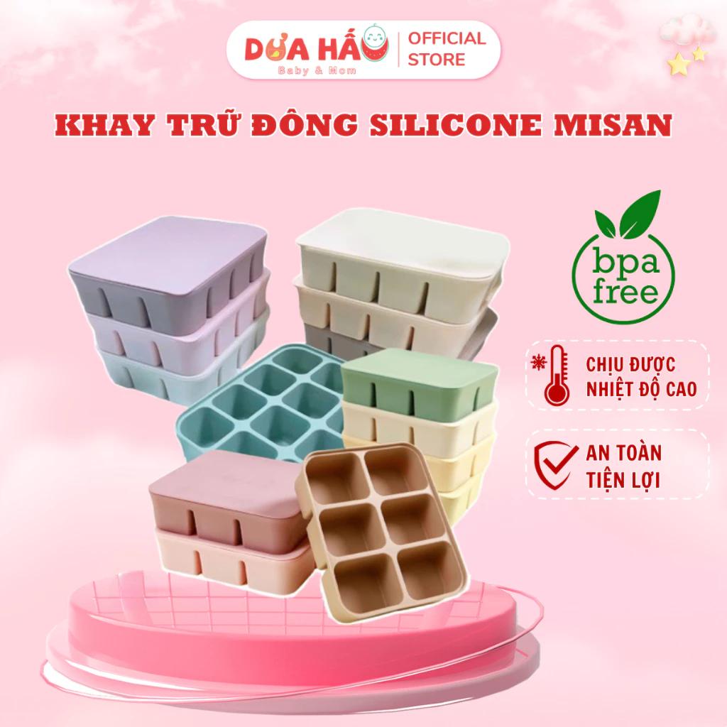 Khay Đựng Silicon Cao Cấp Để Đựng Dashi Rau Củ/ Dashi MiSan