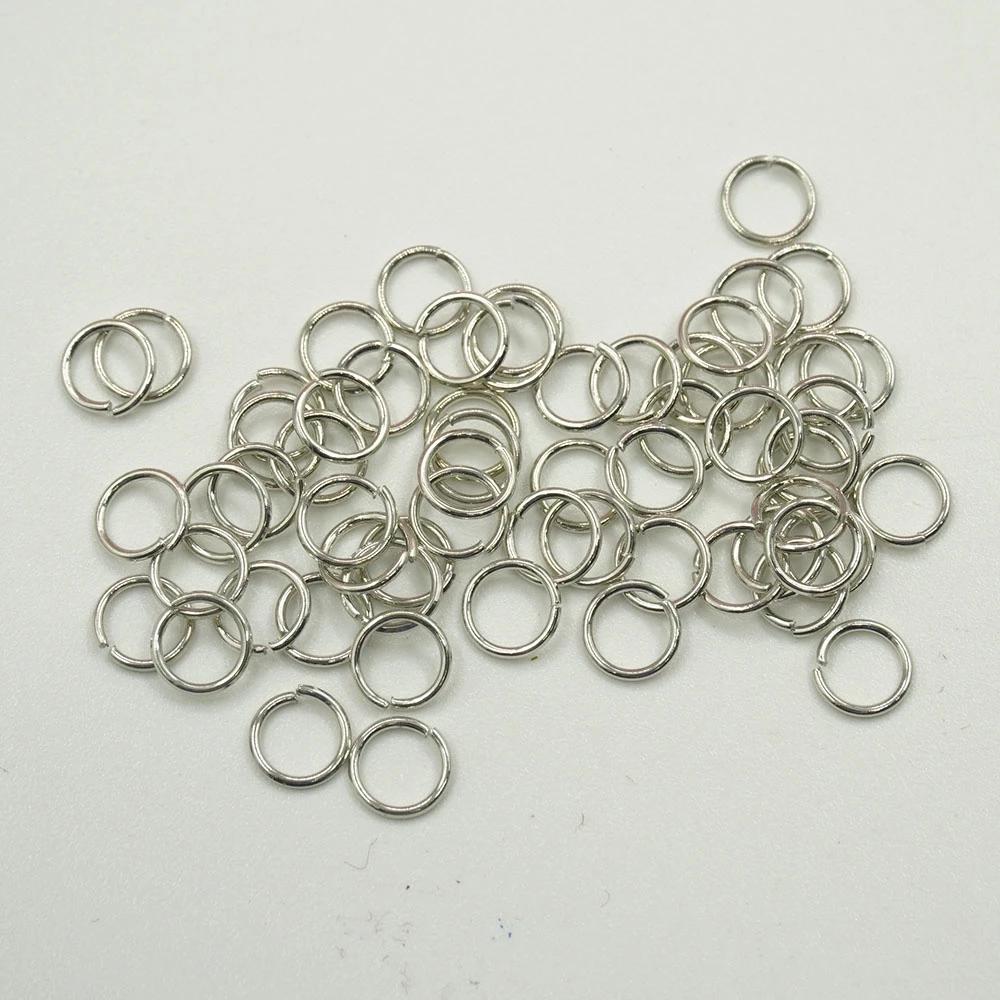 Khoen tròn làm móc khóa tròn đường kính 5mm dùng làm móc khóa Pinky Shop mã KT5K