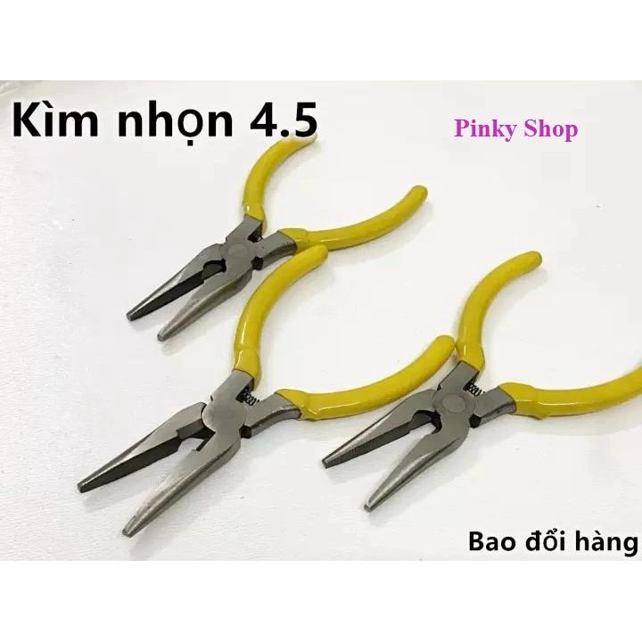 Kìm kềm handmade nhỏ, mini, mỏ nhọn, mũi tròn, dụng cụ làm trang sức, trang trí, cắt móng, bóp tay chất lượng tốt