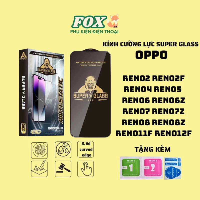 Kính cường lực Kingkong cho OPPO reno2/2F reno4 reno5 reno6/6z reno7/7z reno8/8z reno11f reno12f