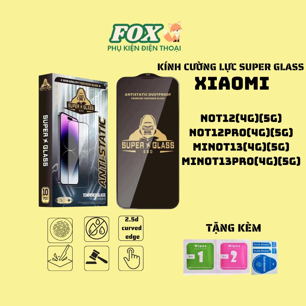Kính cường lực Kingkong cho Xiaomi not12 not12pro not13 not13pro (4g)(5g)