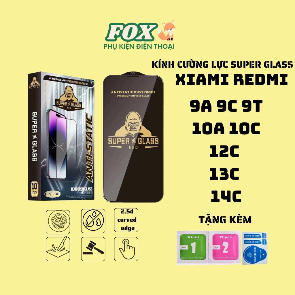 Kính cường lực Kingkong cho Xiaomi redmi 9A 9C 9T 10A 10C 12C 13C 14C
