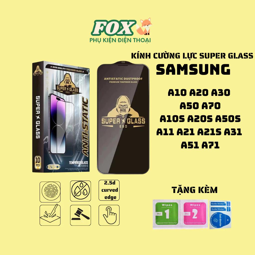Kính cường lực Kingkong dành cho samsung a10 a20 a30 a50 a70 a10s a20s a30s a11 a21 a21s a31 a51 a71
