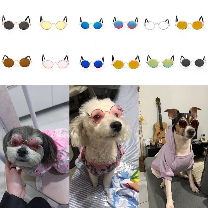 Kính Mát Gọng Tròn Cho Thú Cưng