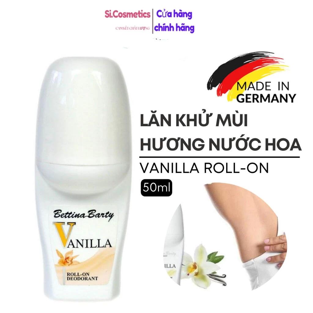 Lăn Khử Mùi Vanilla Bettina Barty Hương Nước Hoa 50ml Đức