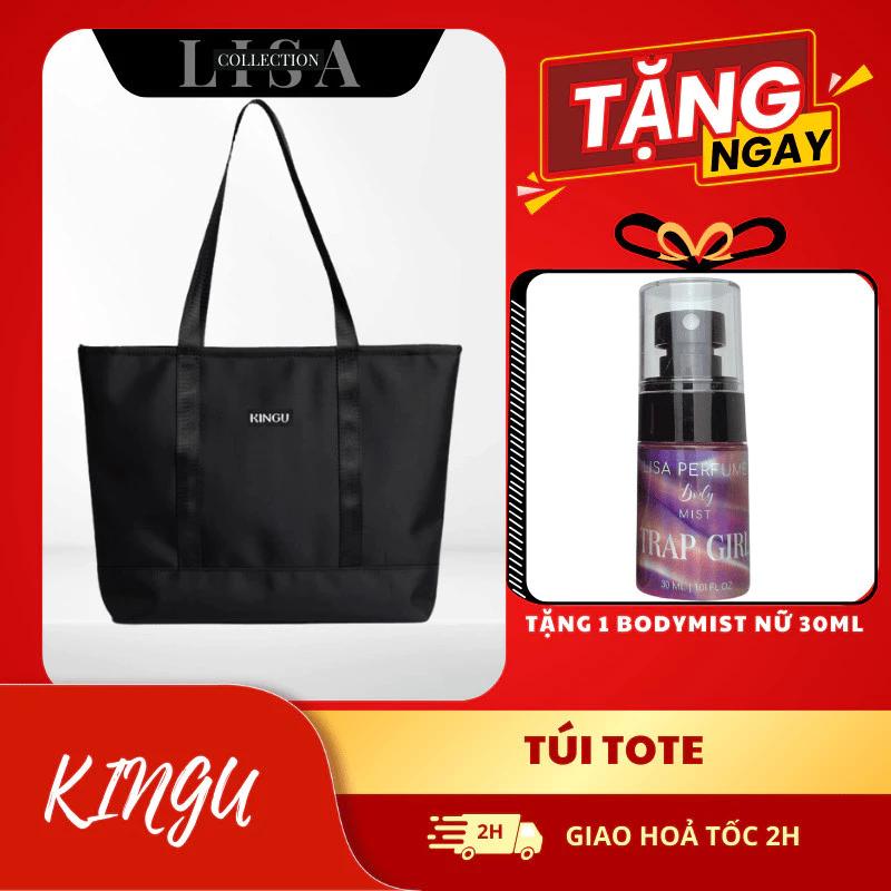 LISAPERFUM CHÍNH HÃNG Combo Túi TOTE đi học, đi làm, đựng được laptop Tặng 1 BDM 30,100 UNISEX chất liệu OXFORD chống nư