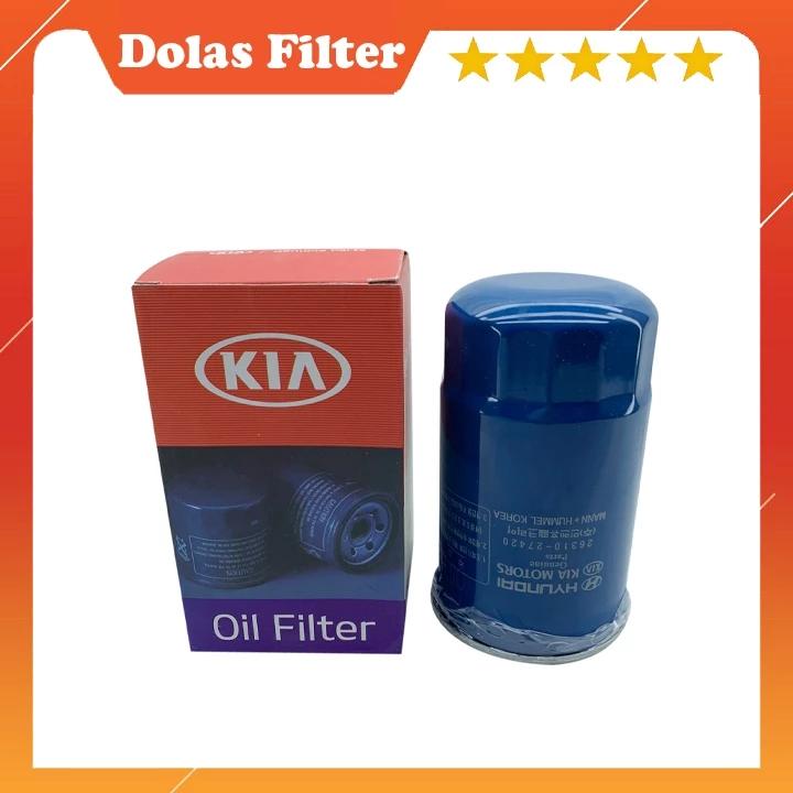 Lọc dầu nhớt Hyundai SantaFe Gold, SantaFe dầu 2.2L 04-08, Tucsocn dầu 2.0L 04-09, KIA Sportage 2.0L dầu 04-09