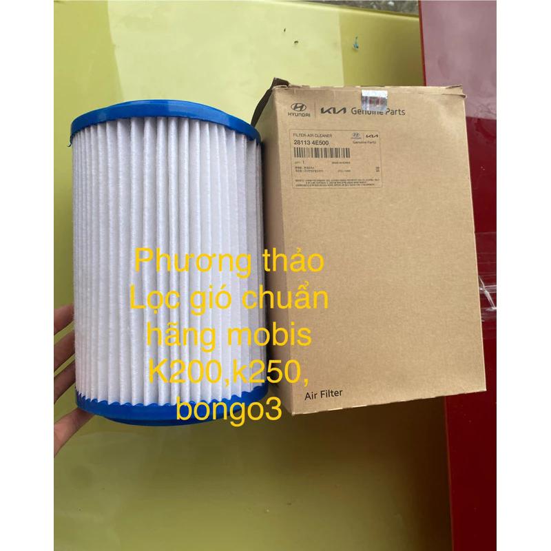 lọc gió động cơ xe tải kia k200, k250, boông 3 ( 4E500) xịn chuẩn hãng mobis