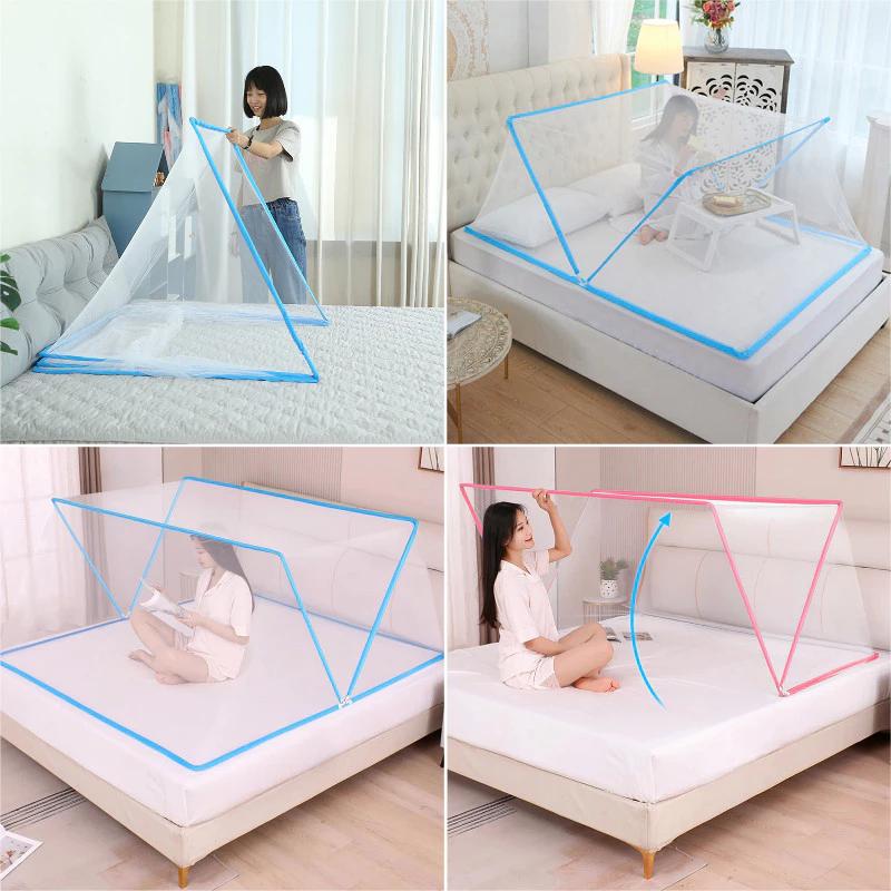 Lưới chống muỗi có thể gập lại di động Lưới chống côn trùng Dụng cụ chống muỗi mùa hè