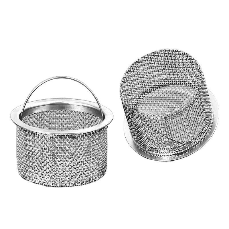 Lưới Lọc Chậu Rửa Bồn Rửa Chén 6.3cm Bằng Thép Không Gỉ - Lọc Đa Năng Chậu Rửa Bát Cống Rác Chống Tắc Nghẽn Dễ Vễ Sinh