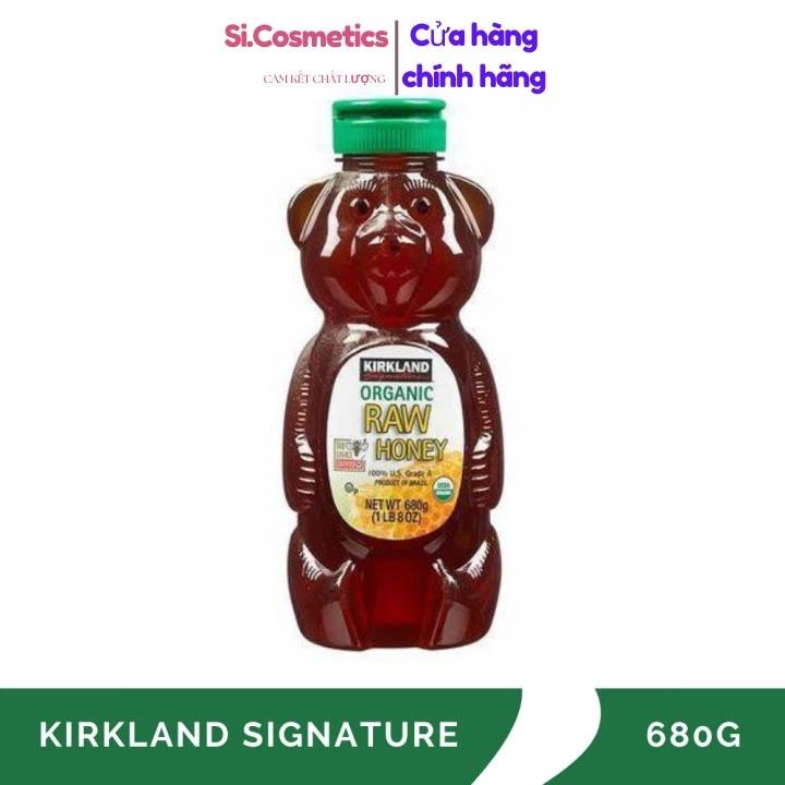 Mật Ong Gấu Hữu Cơ Kirkland Signature Organic Raw Honey 680g