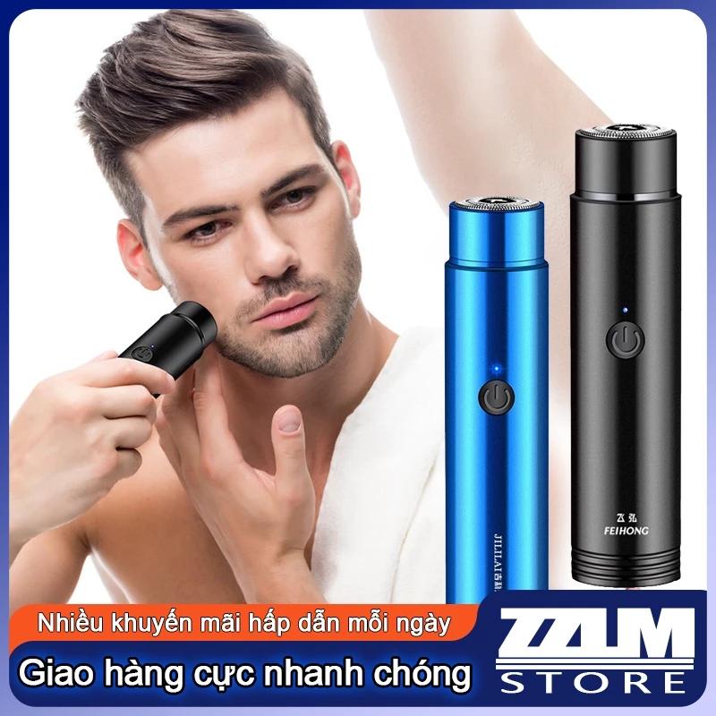 Máy Cạo Râu Điện Mini Cho Nam Máy Cạo Râu Tự Động Máy Cạo Râu Đầu An Toàn Cầm Tay Tông Đơ Cắt Tóc Cho Nam