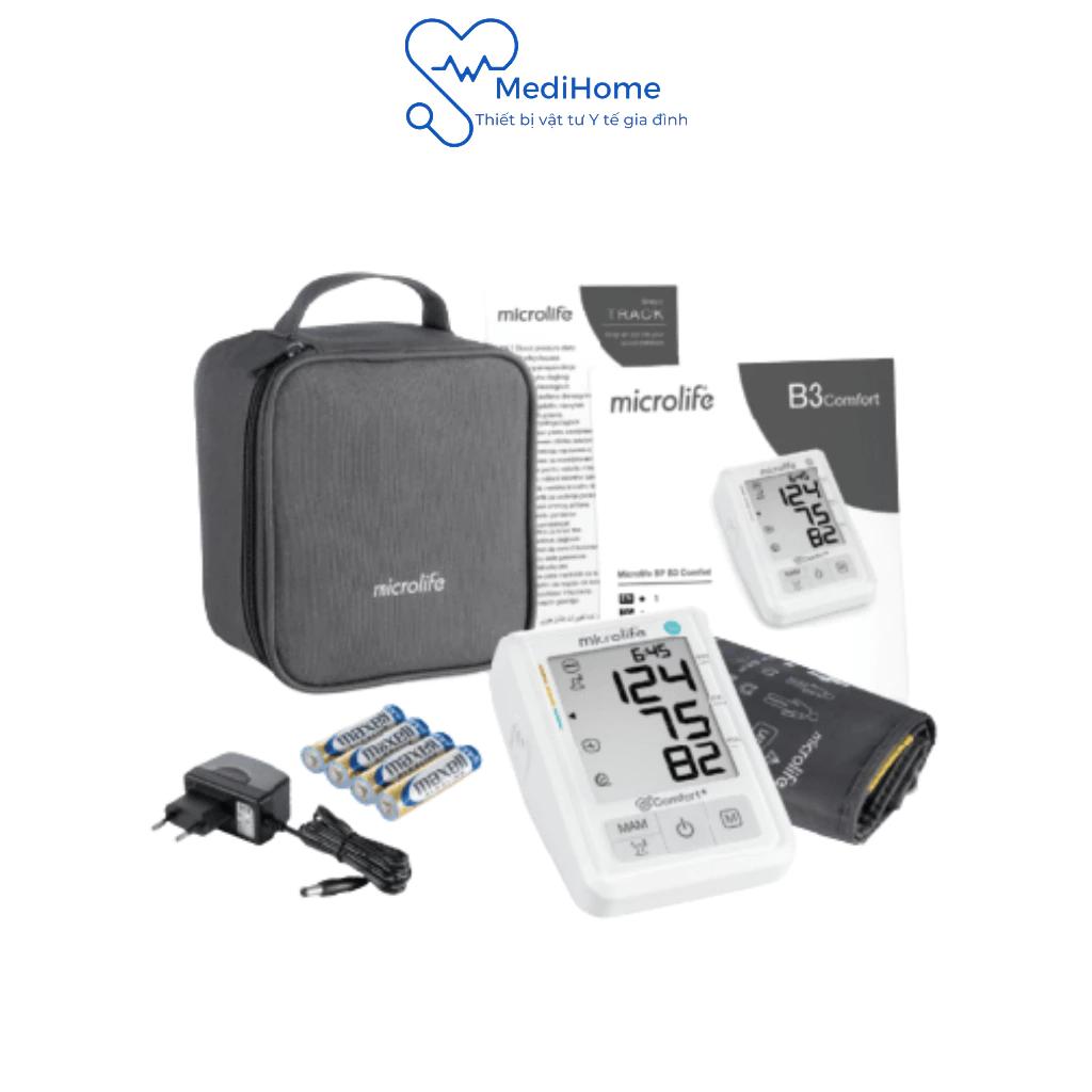 Máy đo huyết áp bắp tay Microlife B3 Comfort CHÍNH HÃNG - Bảo hành 5 năm - MediHome