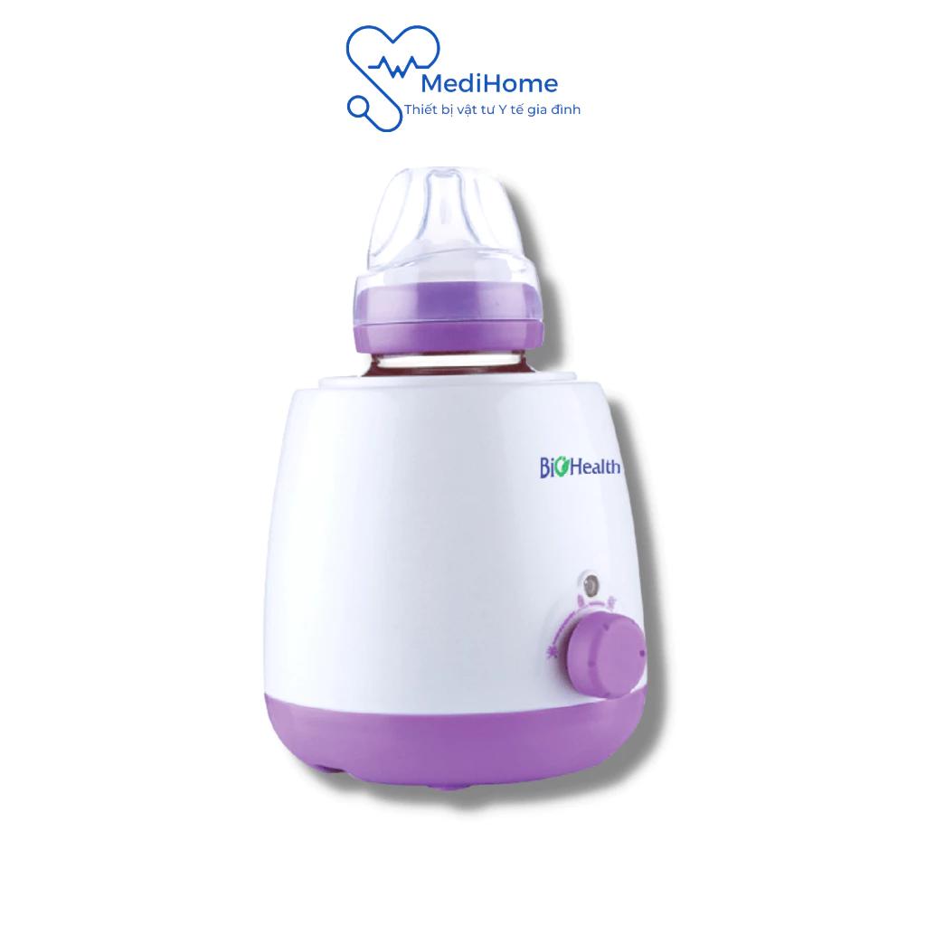 Máy hâm sữa BioHealth BH8110 làm nóng nhanh băng hơi nước hâm thức ăn và tiệt trùng vật dụng - MediHome