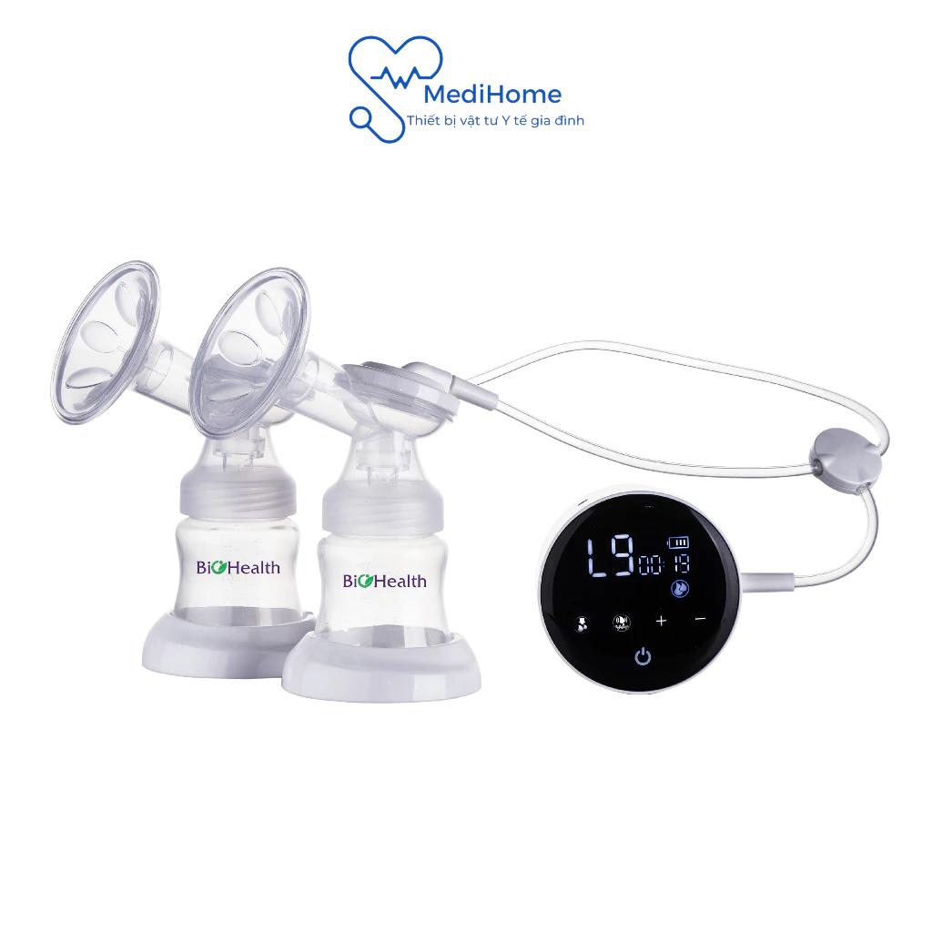Máy hút sữa điện đôi Biohealth IE Basic chế độ hút luân phiên mát xa tạo cảm giác thoải mái cho các mẹ - MediHome