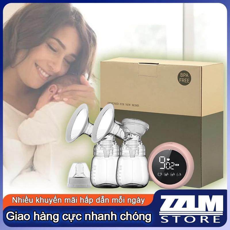 Máy hút sữa không đau, máy hút sữa điện thông minh, bóp, massage, hẹn giờ hút sữa đa chế độ