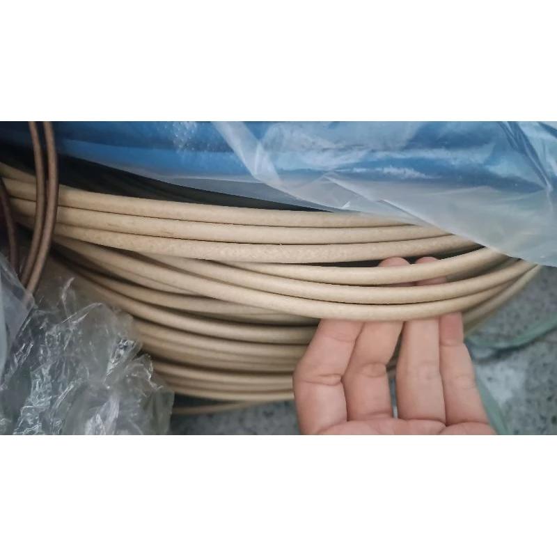 mây nhựa, sợi nhựa tròn 6mm giá công nội thất
