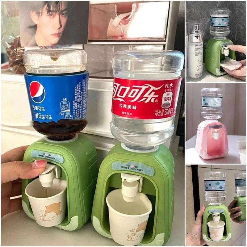 Máy phân phối nước Mini dễ thương Máy phân phối nước văn phòng với 1 cốc Máy phân phối nước Mini đa năng