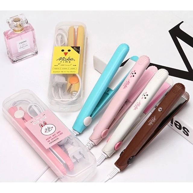 Máy uốn, duỗi tóc mini 2 trong 1 tiện dụng