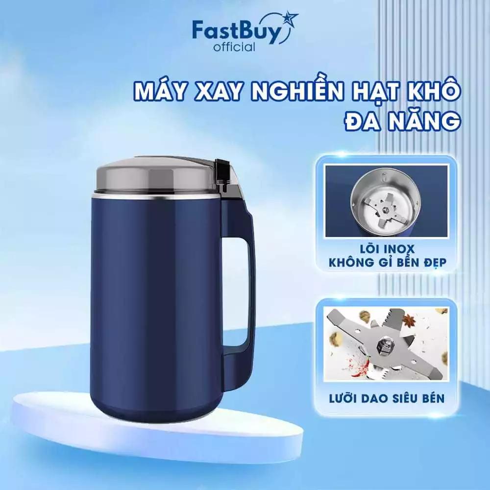 Máy Xay Hạt Khô, Xay Bột, Gia Vị Cà Phê Đa Năng Mẫu Mới Công Suất 300w,6 Lưỡi Dao Cực Bén