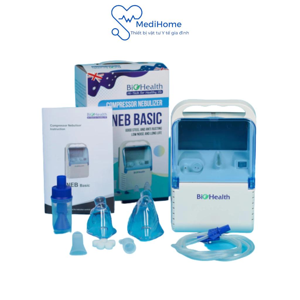 Máy Xông Khí Dung Neb Basic Biohealth - CHÍNH HÃNG - MediHome