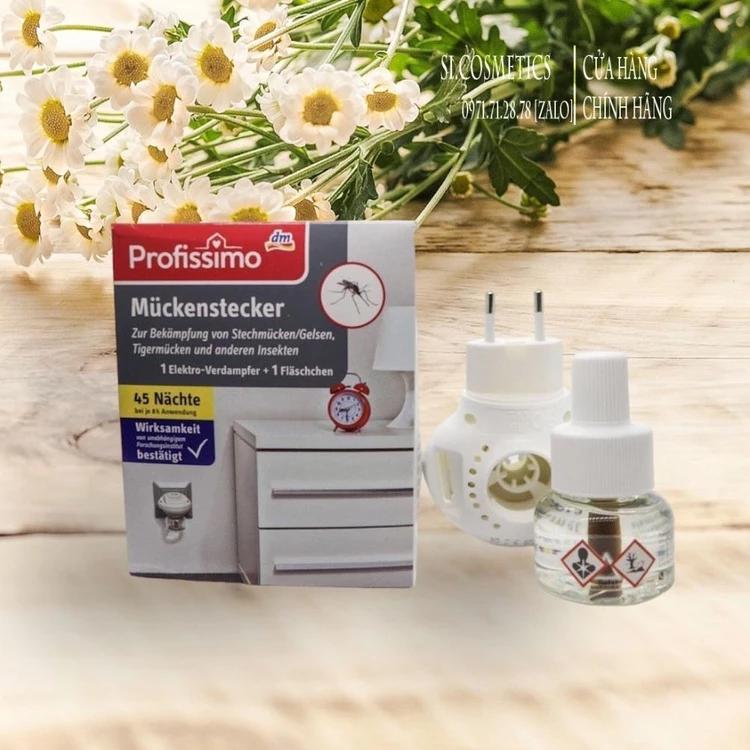 Máy xông tinh dầu đuổi Muỗi Profissimo, Đức