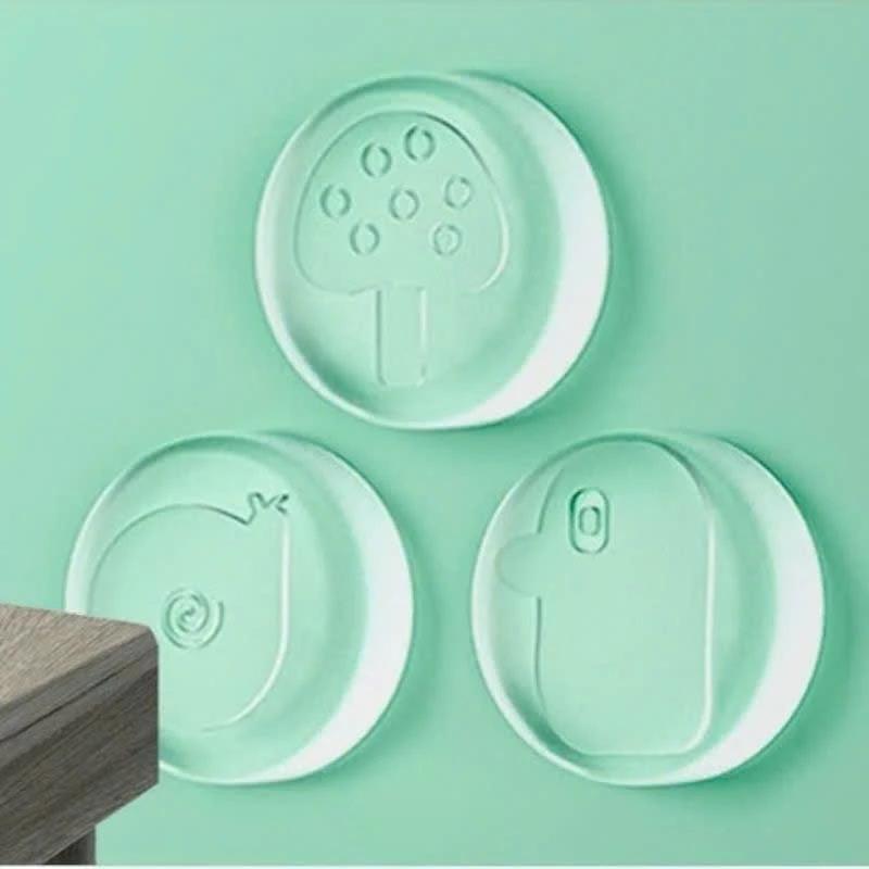 Miếng Chặn Cửa Bằng Silicon Trong Suốt Chống Va Đập