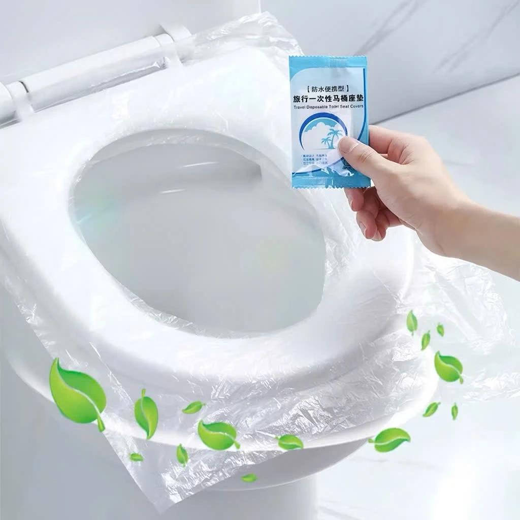 Miếng lót bồn cầu dùng 1 lần nhà vệ sinh công cộng, chống thấm nước