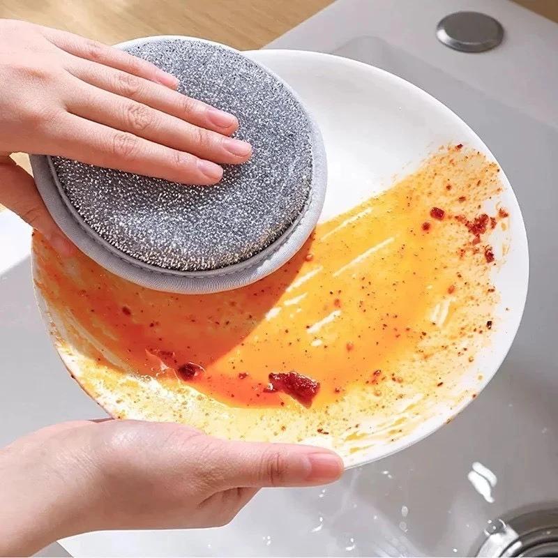 Miếng Rửa Bát K080 2 mặt - Miếng Bọt Biển Cọ Rửa Xoong Nồi Chống Xước Bề Mặt