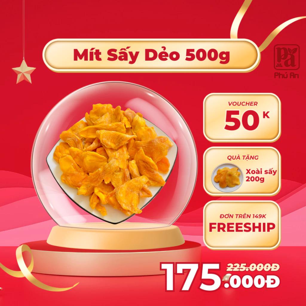 Mít sấy dẻo Phú An thập cẩm sấy hoa quả sấy mứt trái cây ăn vặt mix xoài sấy vỏ bưởi sấy chanh dây sấy dừa non cam sấy