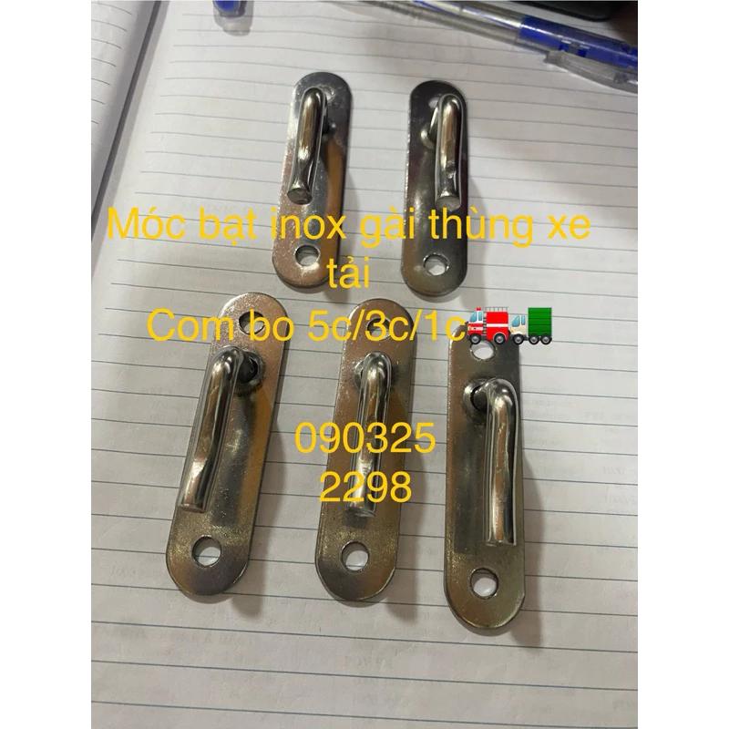 móc bạt inox gài dây thùng xe tải com bo5c/3c/1c
