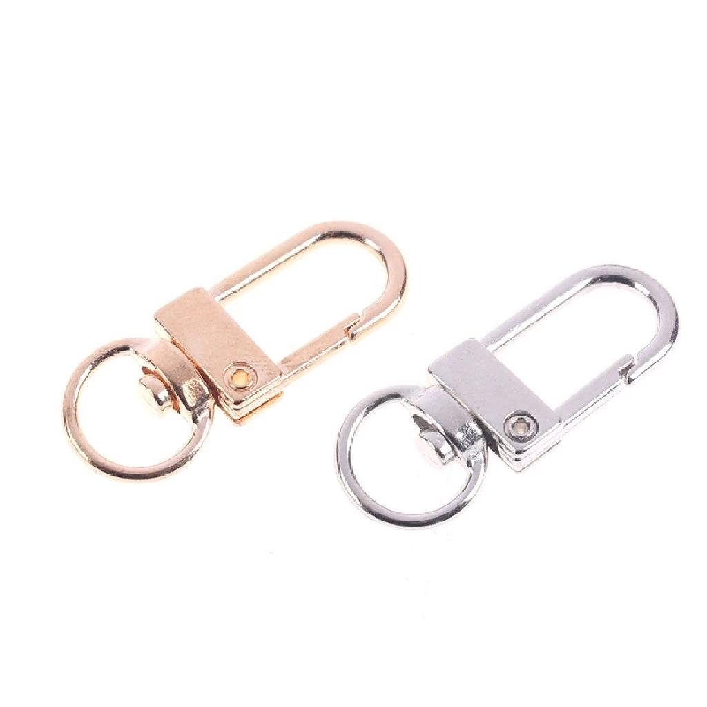 Móc khoá xoay nhỏ phụ kiện túi xách và chìa khóa, trang sức kim loại, làm đồ thủ công, handmade, diy chất lượng cao