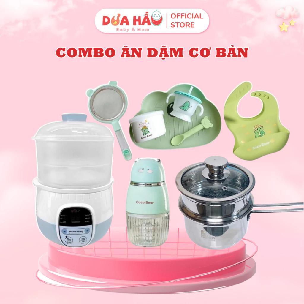 [Mới] Combo Ăn Dặm Cơ Bản Thế Hệ Mới Cho Bé Tiết Kiệm, Tiện Lợi & An Toàn Shop DuaHau Baby & Mom